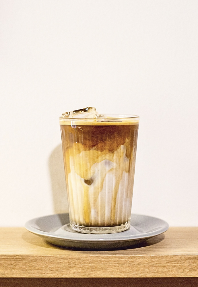A refreshing cold brew coffee cocktail made with OATRAGEOUS Coconut Oat Milk liqueur. A refreshing Dairy Free Cocktail.